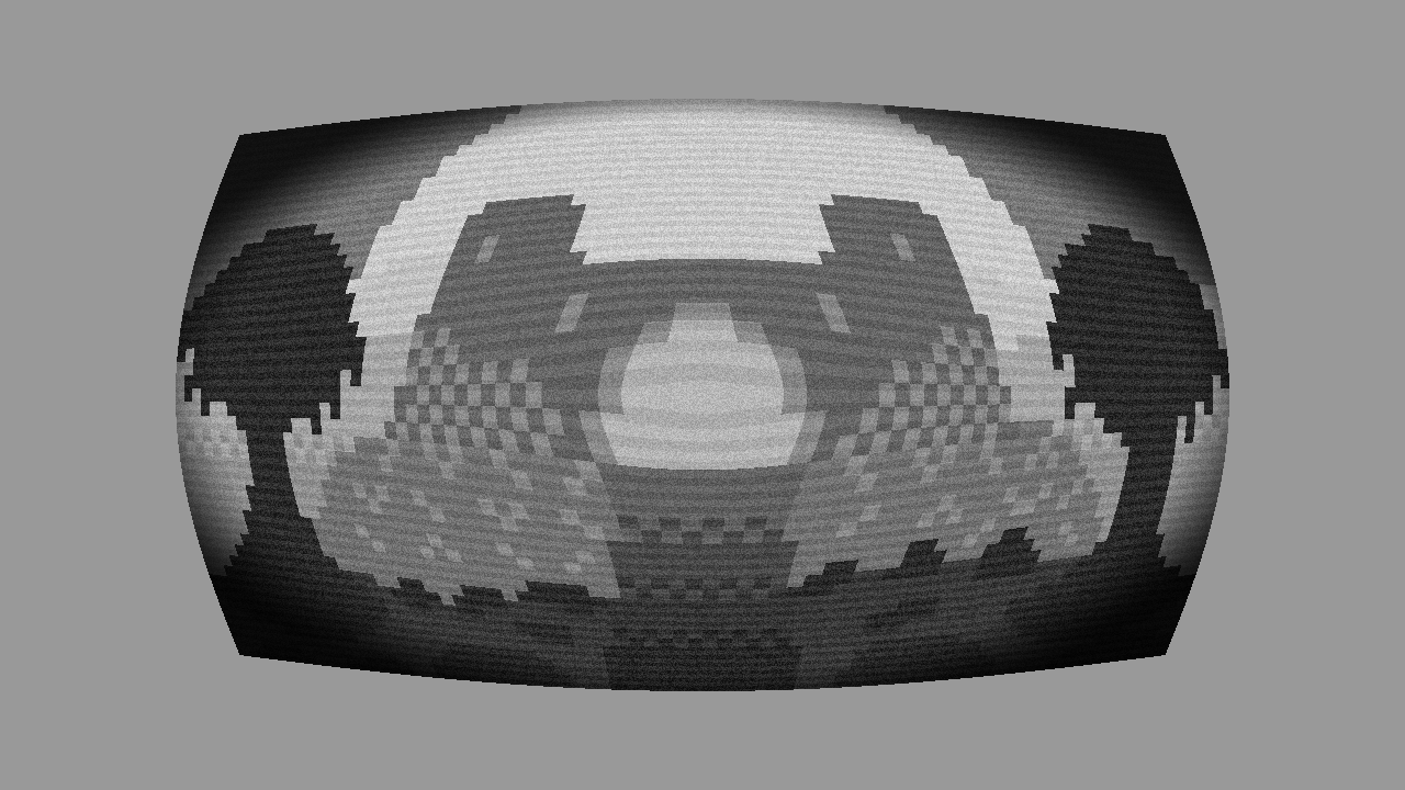 castle background converted to greyscale