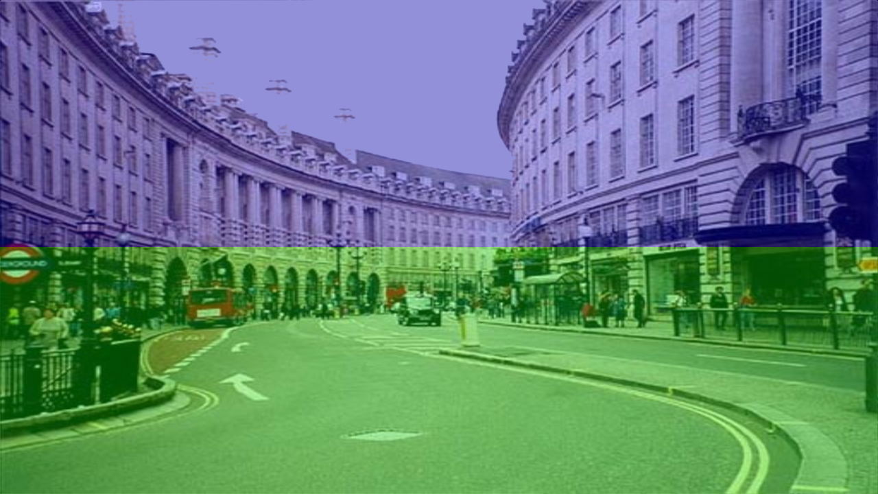 shadertoy london texture mix result screenshot