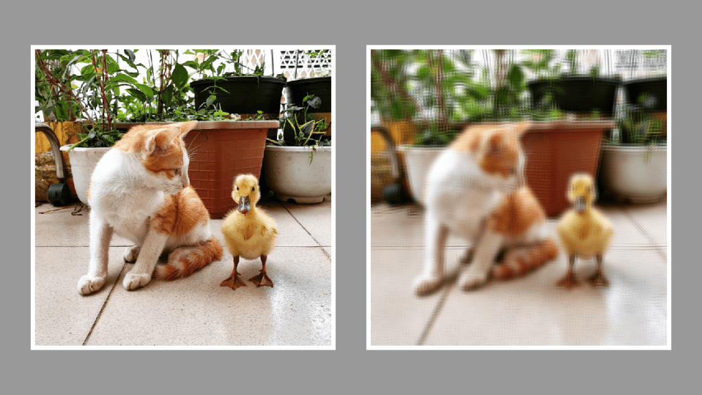 Simple gaussian blur shader using a kernel