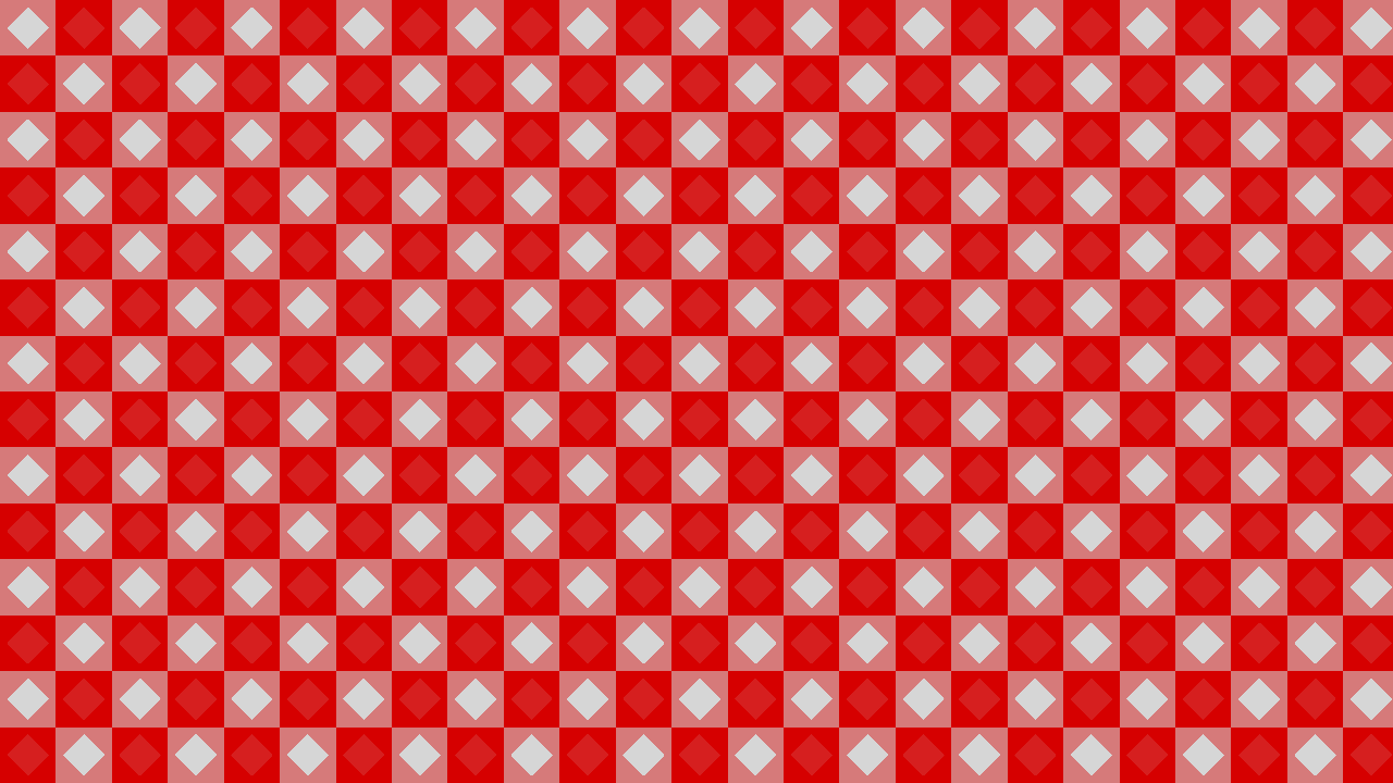 diamond pattern background with visible checkerboard added to circle distance