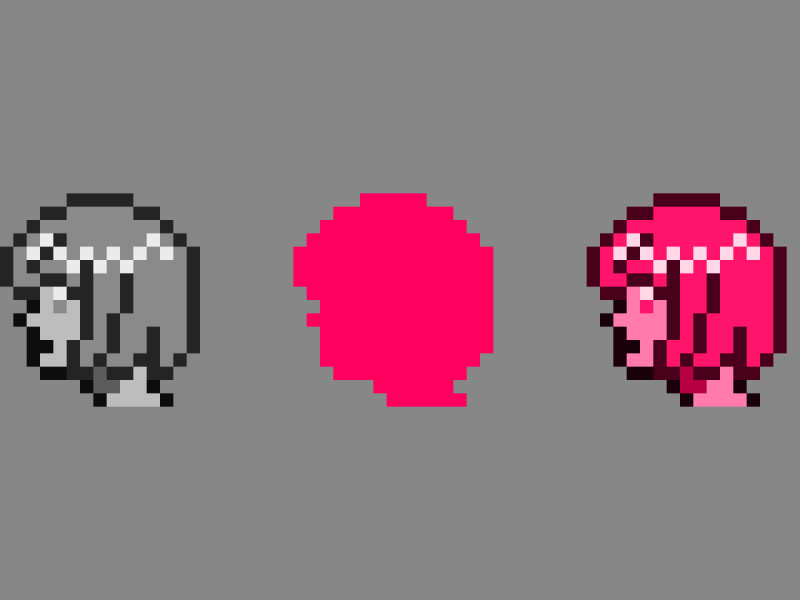 Creating monochrome pixel art in&nbsp;Aseprite