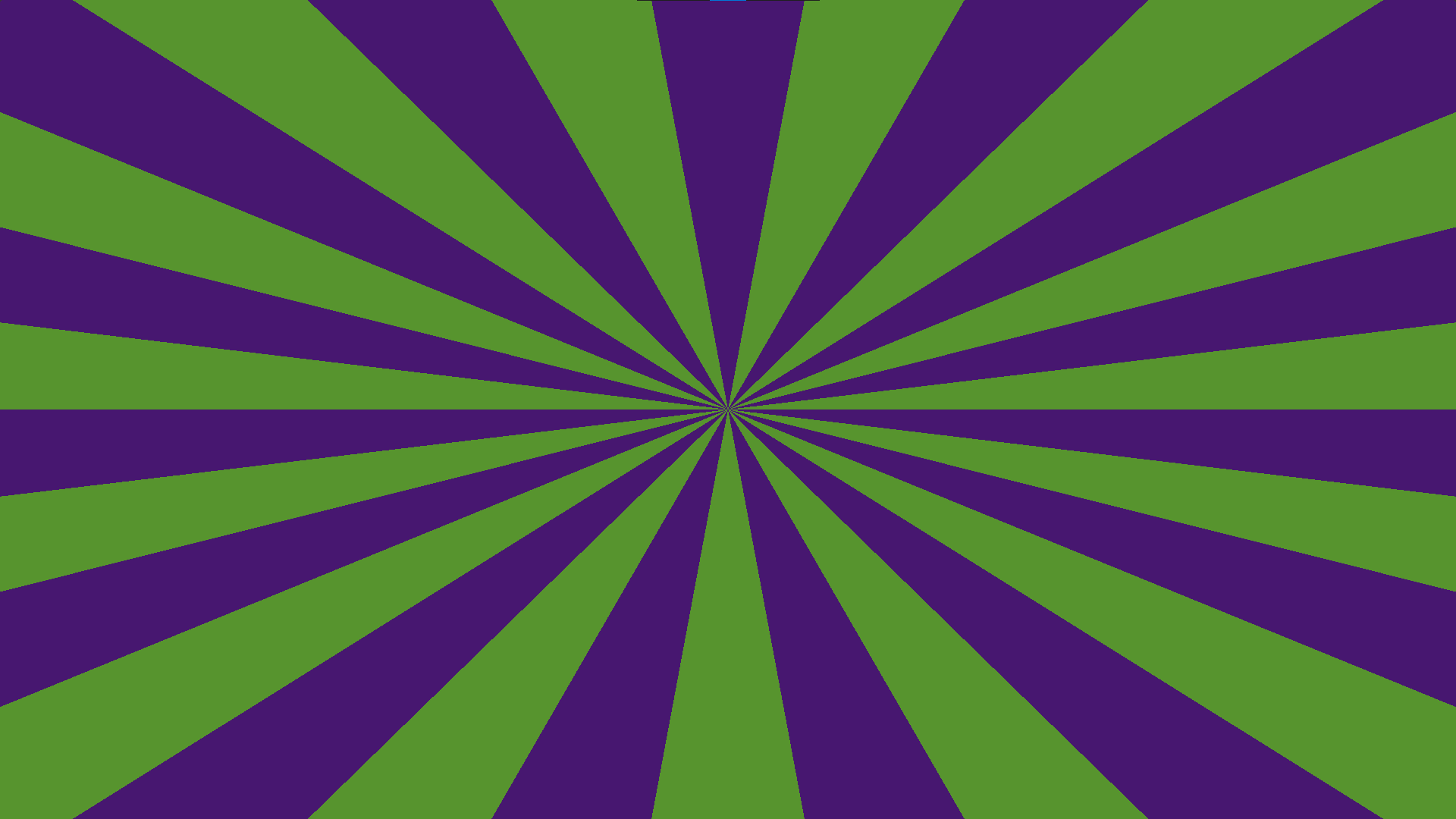 green and purple sunburst effect